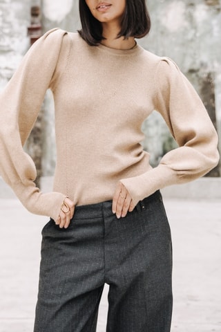 Pull Pristie Lurex - Beige