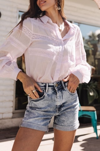 Chemisier Carline Plain Color - Violet