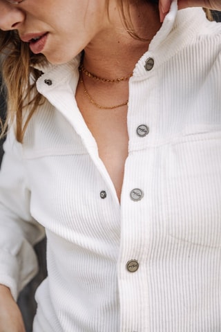 Combinaison Lesly Veluto - Blanc