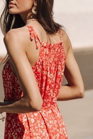 Robe Raffine Daisy - Rouge