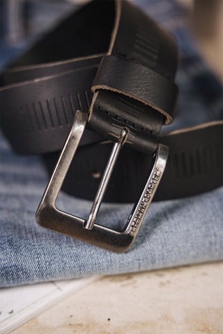 Ceinture en cuir - Noir