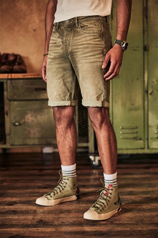 Short en jean Taquion - Vert