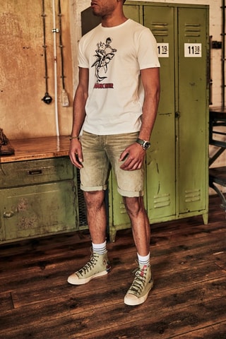 Short en jean Taquion - Vert