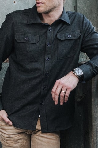 Chemise en laine - Vert