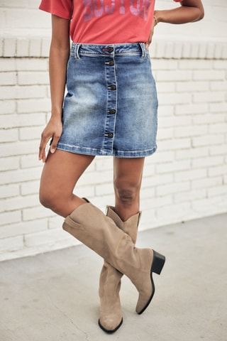 Jupe Azalie S-SDM - Bleu