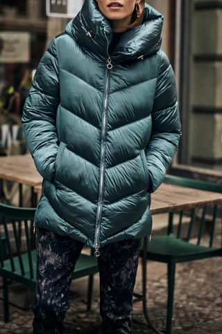 Veste à capuche Camryn - Vert