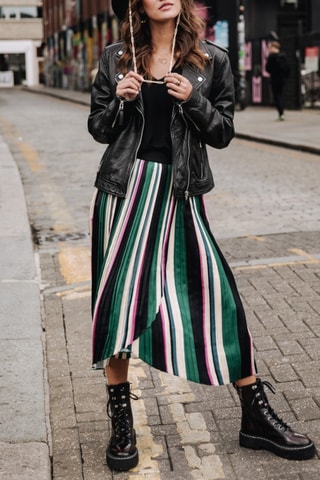 Jupe Josepha Stripes - Vert