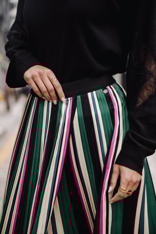 Jupe Josepha Stripes - Vert