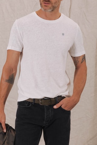 T-shirt Ivander Tanger - Blanc