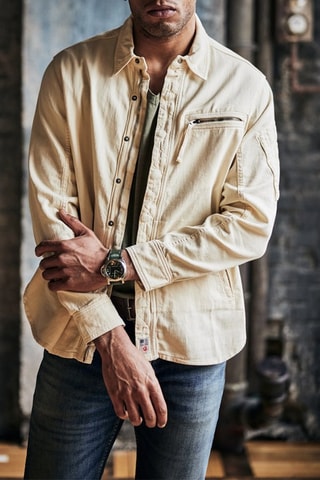 Veste en jean Rage Saharan - Blanc