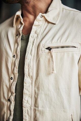 Veste en jean Rage Saharan - Blanc