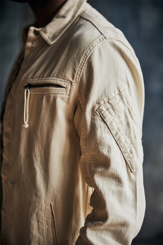 Veste en jean Rage Saharan - Blanc