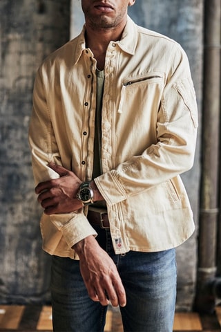 Veste en jean Rage Saharan - Blanc