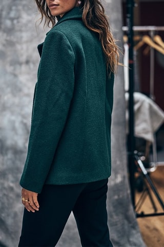 Veste en laine Veda Plain - Vert