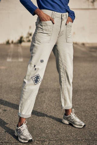 Jean 7/8 Edita SDM - Blanc