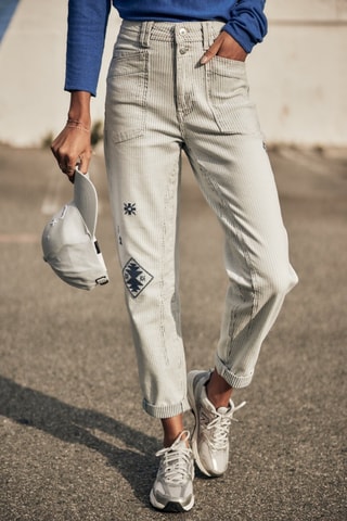 Jean 7/8 Edita SDM - Blanc