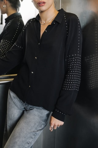 Chemisier Breeze Plain - Noir