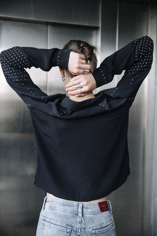 Chemisier Breeze Plain - Noir