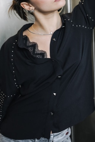 Chemisier Breeze Plain - Noir