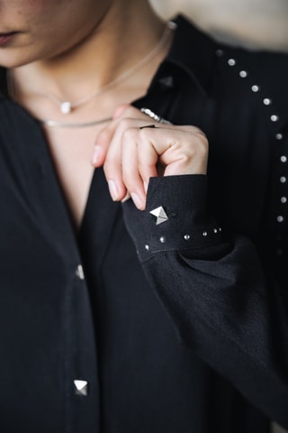 Chemisier Breeze Plain - Noir