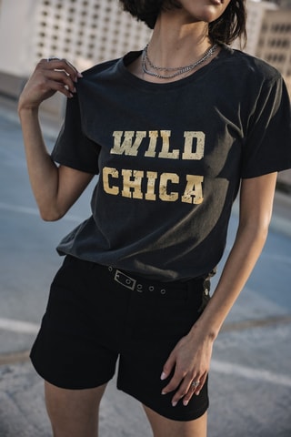 T-shirt - Jaune et noir