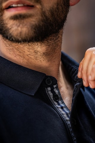 Polo Tadley Cotone - Noir