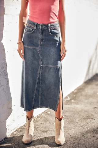 Jupe Carla Denim - Bleu