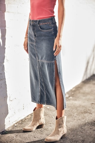 Jupe Carla Denim - Bleu