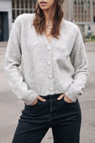 Gilet en laine Clarane - Gris