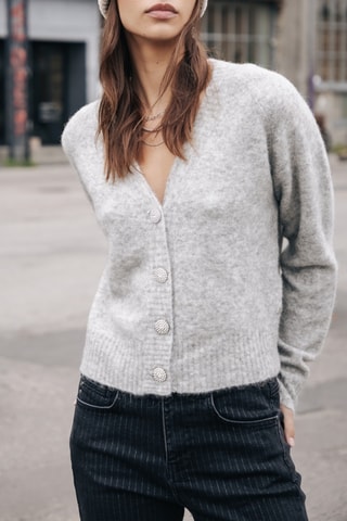 Gilet en laine Clarane - Gris