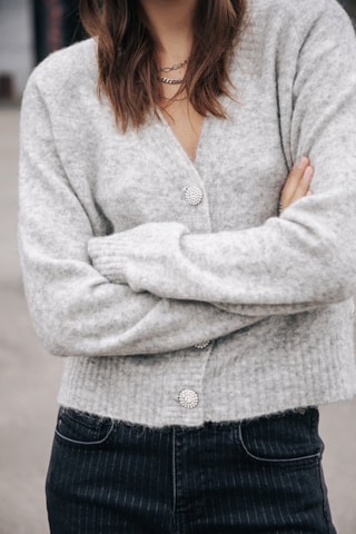 Gilet en laine Clarane - Gris