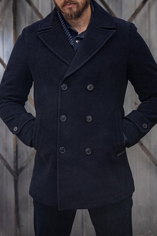 Caban Wyatt Chevrony - Bleu