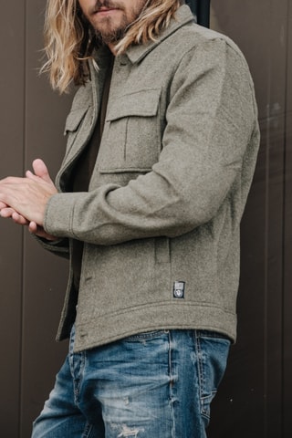 Veste en laine Izak Cosy - Vert