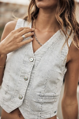 Gilet Gladys SDM - Blanc