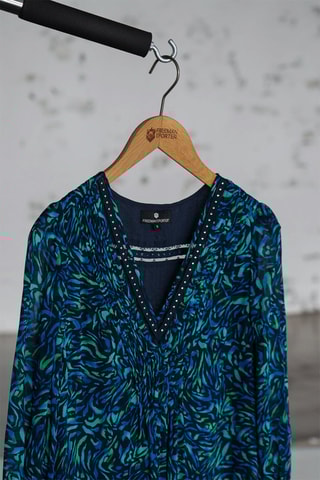 Robe patineuse - Bleu