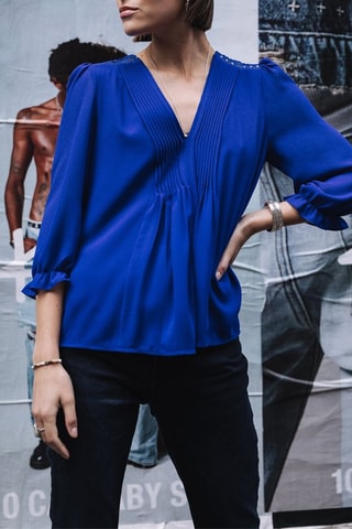 Blouse - Bleu