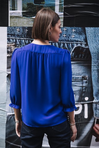 Blouse - Bleu