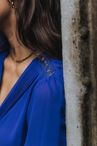 Blouse - Bleu