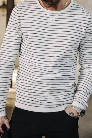 Pull - Blanc et noir