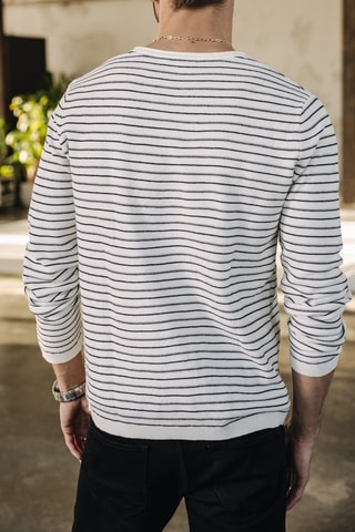 Pull - Blanc et noir