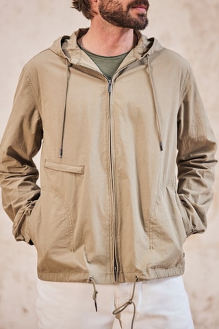 Veste à capuche - Beige