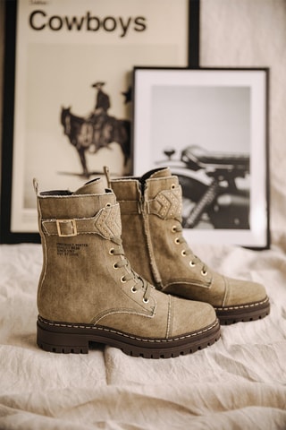 Bottines Tanny Canvas - Vert