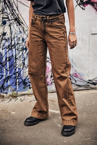 Jean flare Lucie SDM - Marron