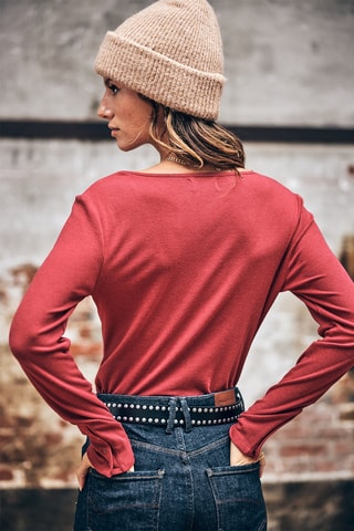 T-shirt Tolma - Bordeaux