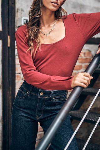 T-shirt Tolma - Bordeaux