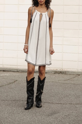 Robe trapèze - Blanc