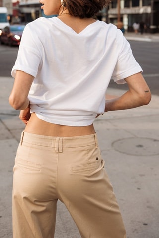 T-shirt loose - Blanc