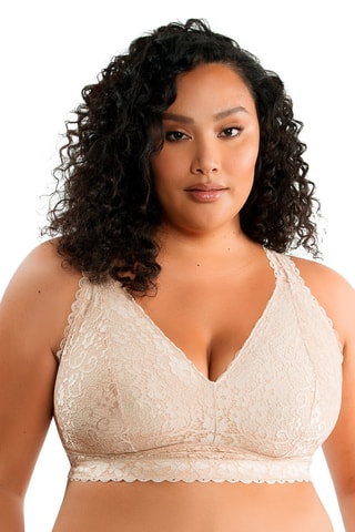 Bralette Adriana Bege