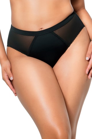 Cueca cintura subida Parfait Panty Preto