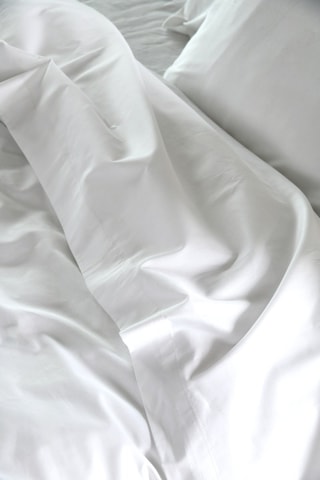 Funda de almohada de algodón 78 hilos/cm² Elysée - Blanco 